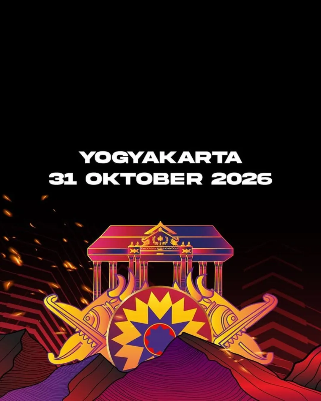 Poster event Erafone Run 2026 Yogyakarta di Sleman pada Sabtu, 31 Okt 2026