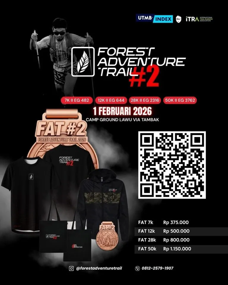 Poster event Forest Adventure Trail 2026 di Karanganyar pada Minggu, 1 Feb 2026