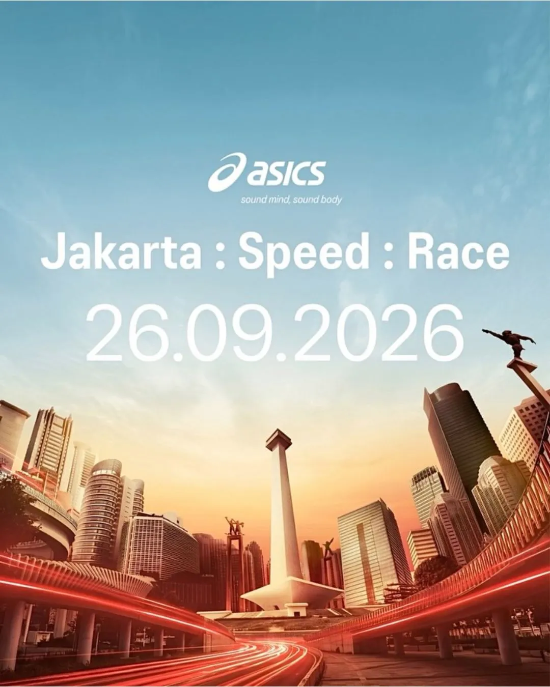 Poster event Jakarta : Speed : Race 2026 di DKI Jakarta pada Sabtu, 26 Sep 2026