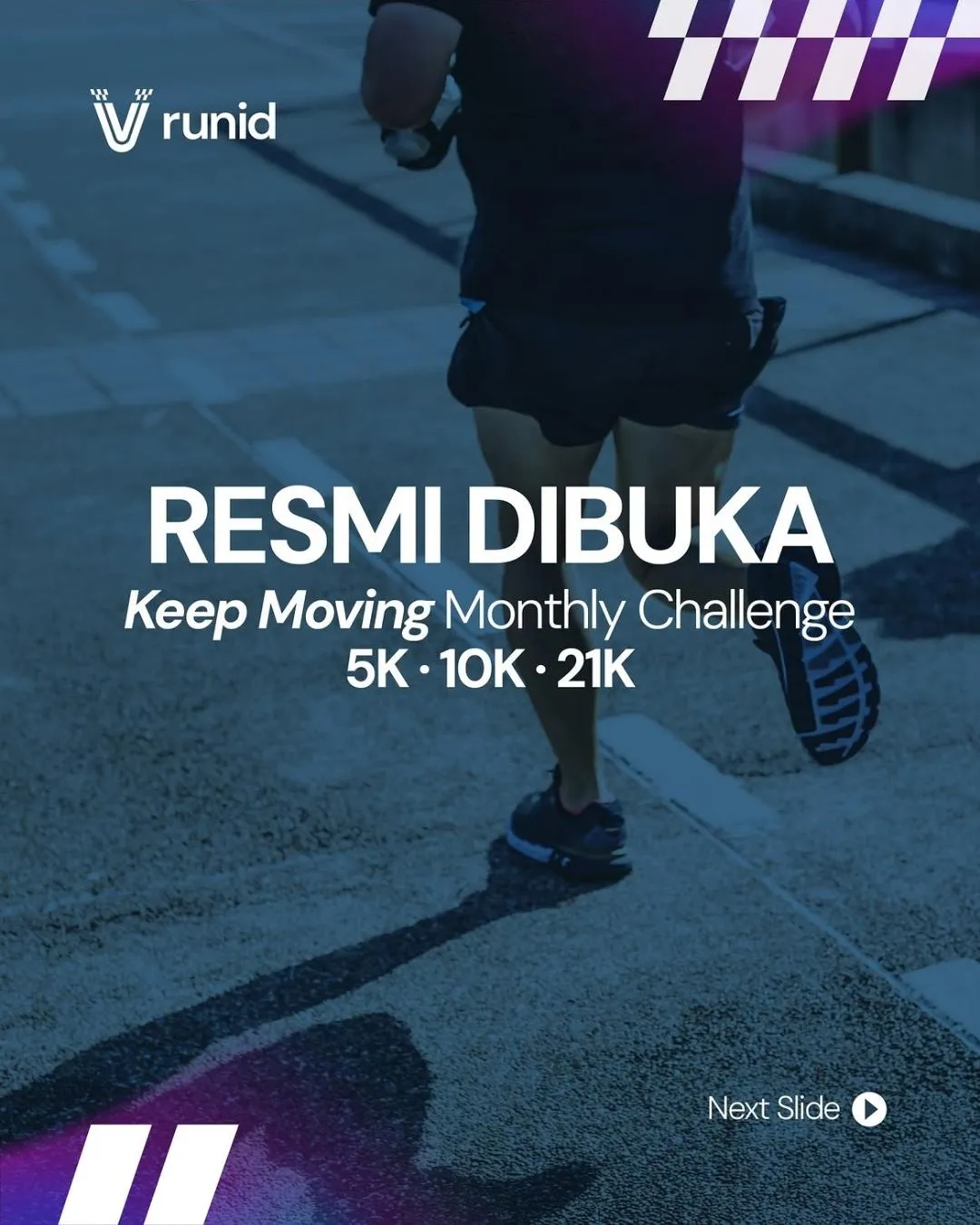 Poster event virtual Keep Moving Monthly Challenge 2026