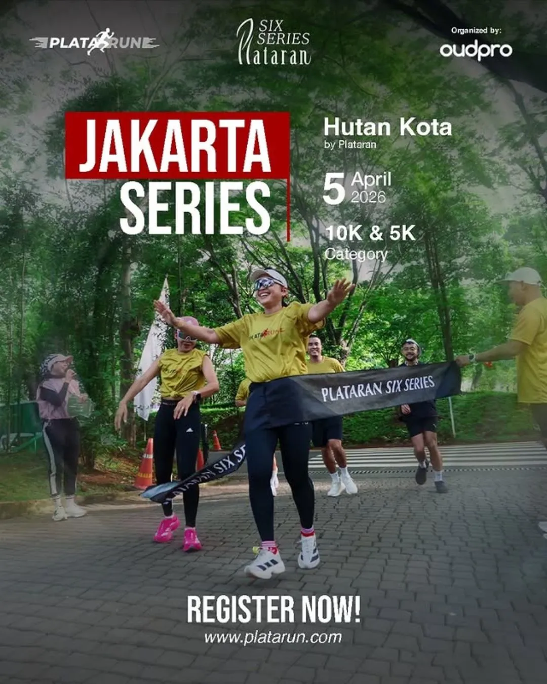 Poster event Plataran Six Series - Jakarta Series 2026 di Jakarta Pusat pada Minggu, 5 Apr 2026