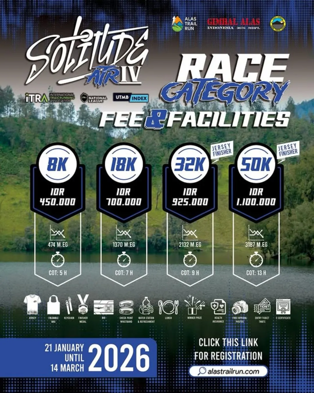 Poster event SOLITUDE ATR IV 2026 di Lumajang pada Minggu, 31 Mei 2026