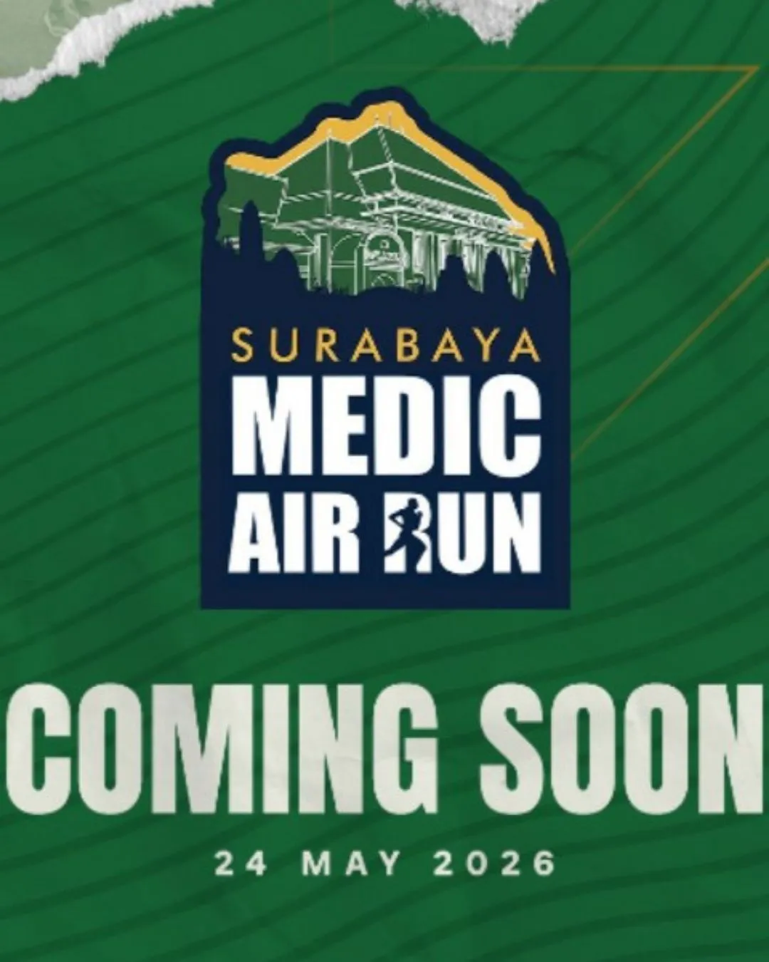 Poster event Surabaya Medic Air Run 2026 di Surabaya pada Minggu, 24 Mei 2026