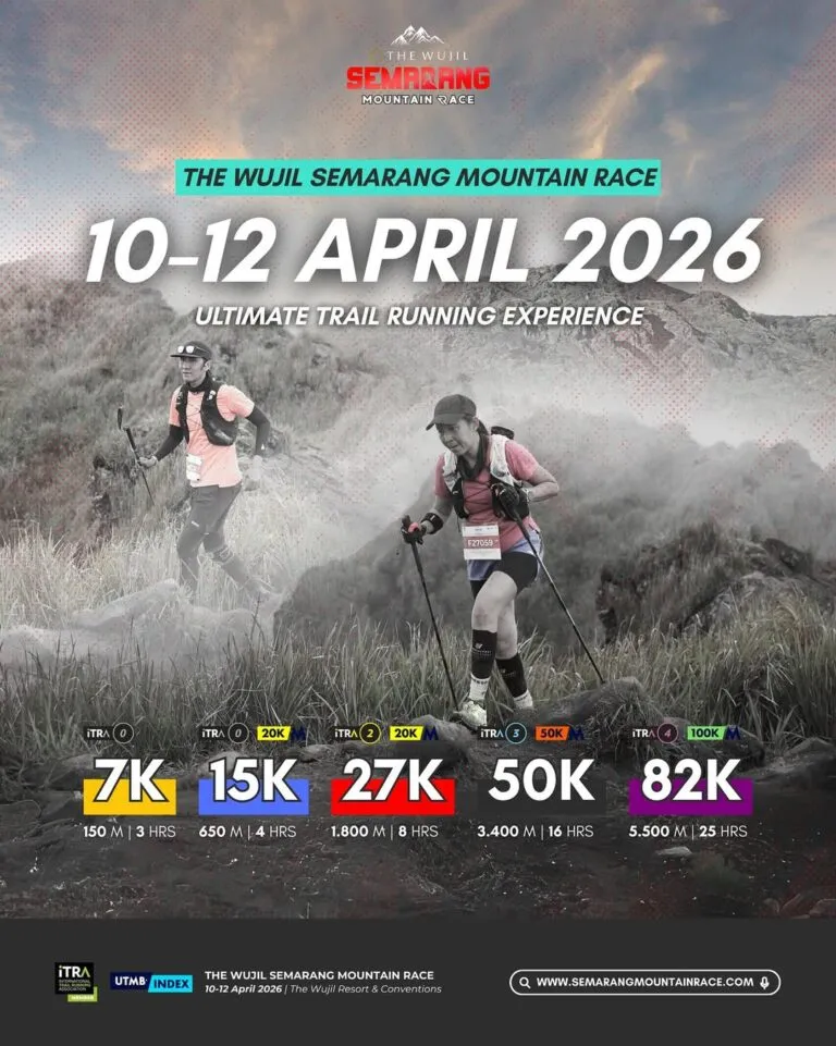 Poster event Wujil Semarang Mountain Race 2026 di Semarang pada Jumat, 10 Apr 2026 – 12 Apr 2026